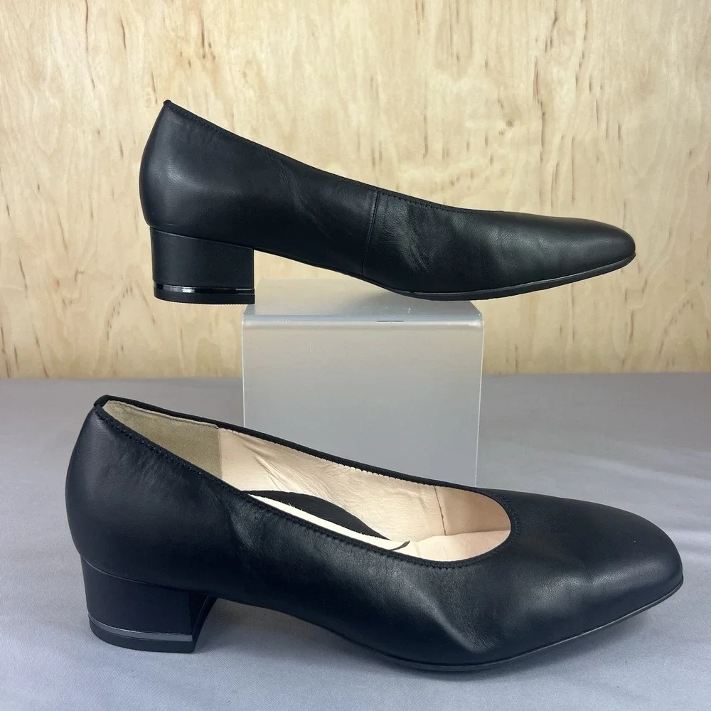 ara Gabrielle High Soft Pumps Women's Size 7.5 Comfort Leather Shoes Since 1949